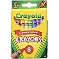 Crayola Crayons, 8 Count (Case of 48)