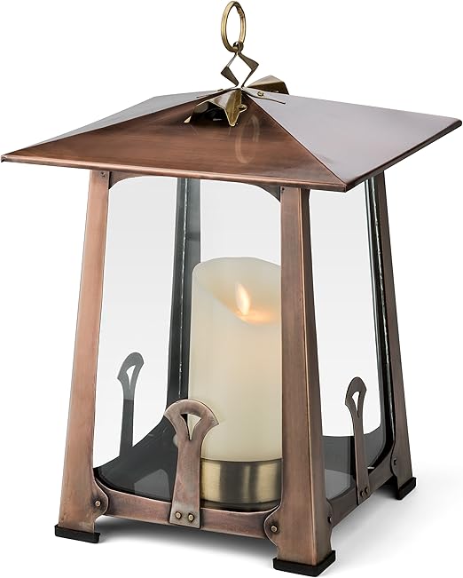 Amazon Com H Potter Craftsman Outdoor Decorative Candle Lantern