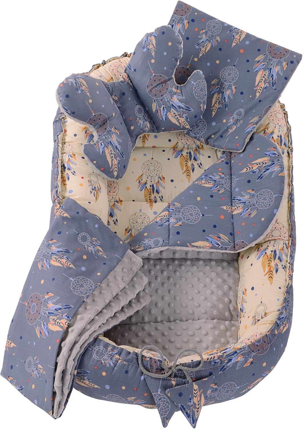 Univers Arnty Reducteur De Lit Bebe Cocon Cale Bebe Baby Nest Cocon Pour Bebe Nourrisson 100 Coton Portable Nid De Bebe Fille Garcon Bebe Et Puericulture Topjobs Polska La Chambre De Bebe