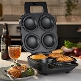 Cooks Professional Deep Fill Pie Maker 4 Pie Capacity Non-Stick Coating view 2