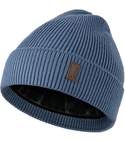 100% Waterproof Windproof Beanie Hat - Fleece Lined Knit Skull Cap for Hiking 100% Waterproof Windproof Beanie Hat - Fleece Lined Togo | Ubuy main image 3