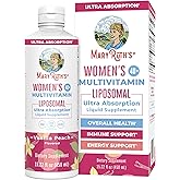 MaryRuth Organics Multivitamin for Women 40+, Womens Multivitamin Liposomal, Immune Support Supplement, Energy Supplements &