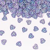 50 Pcs Resin Rhinestones for Crafting,Heart Shaped Rhinestones for Bedazzling Clothes Shoes Hats Bags & Sewing Accessories (Deep Purple)