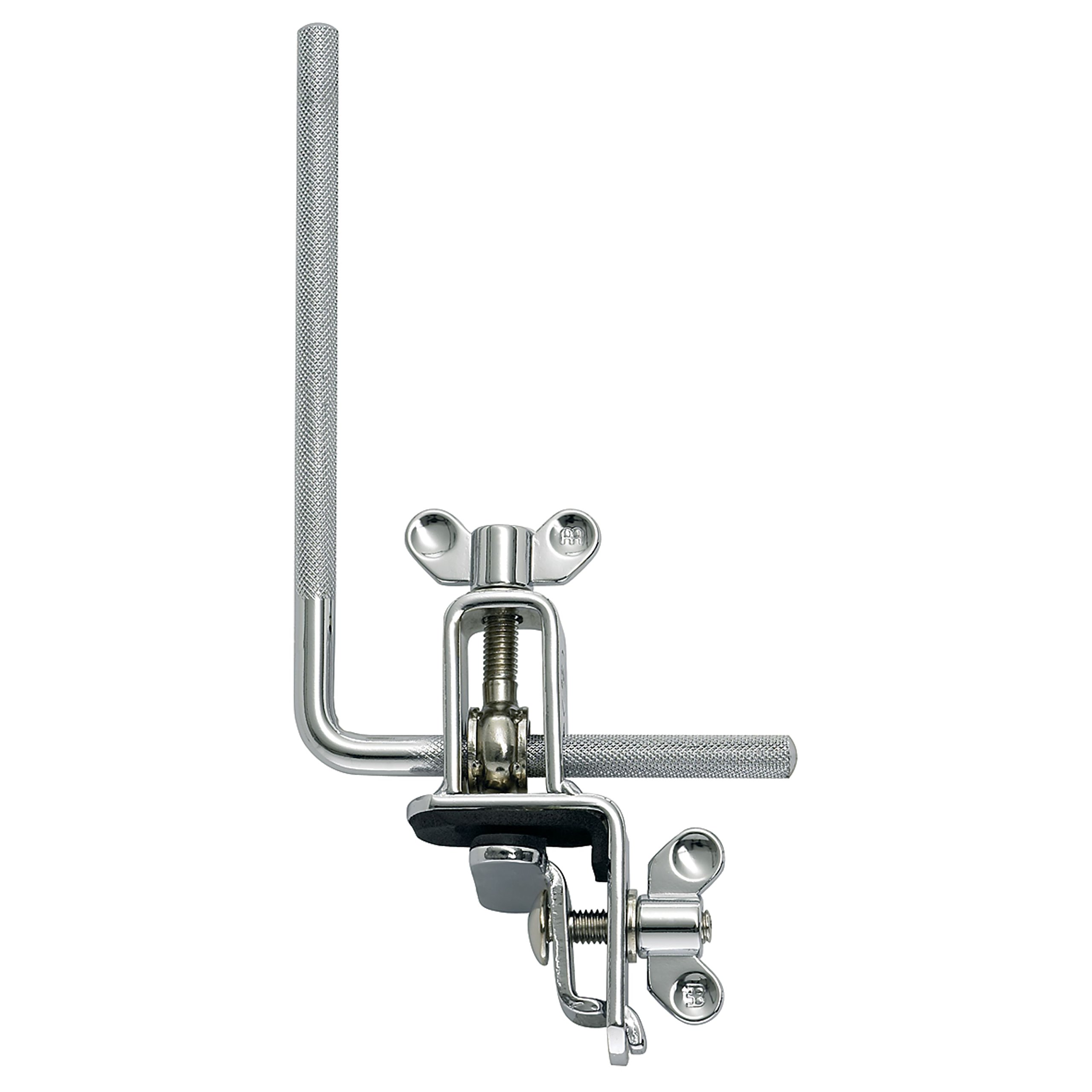 Meinl Percussion Cowbell Bassdrum Holder - Mount for Cowbells on Bass Drum Rim - Steel, Chrome Plated (MC-BD)