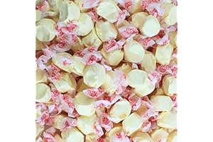 Eggnog Taffy Candy-Festive Saltwater Egg Nog Taffy by Queen City Candy Cave (1 Pound)