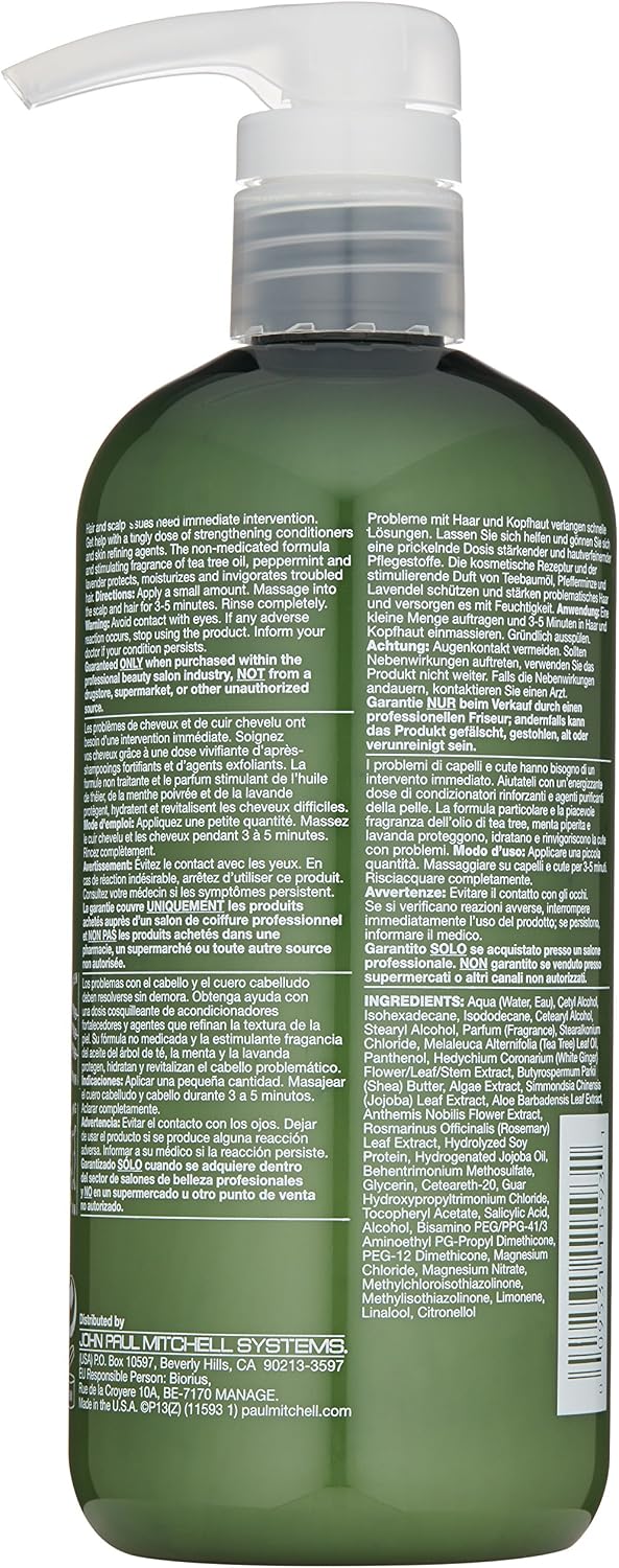 Paul Mitchell Tea Tree Tea Tree Hair & Scalp Treatment® 500ml, 500 ml (Pack of 1) - Image 3