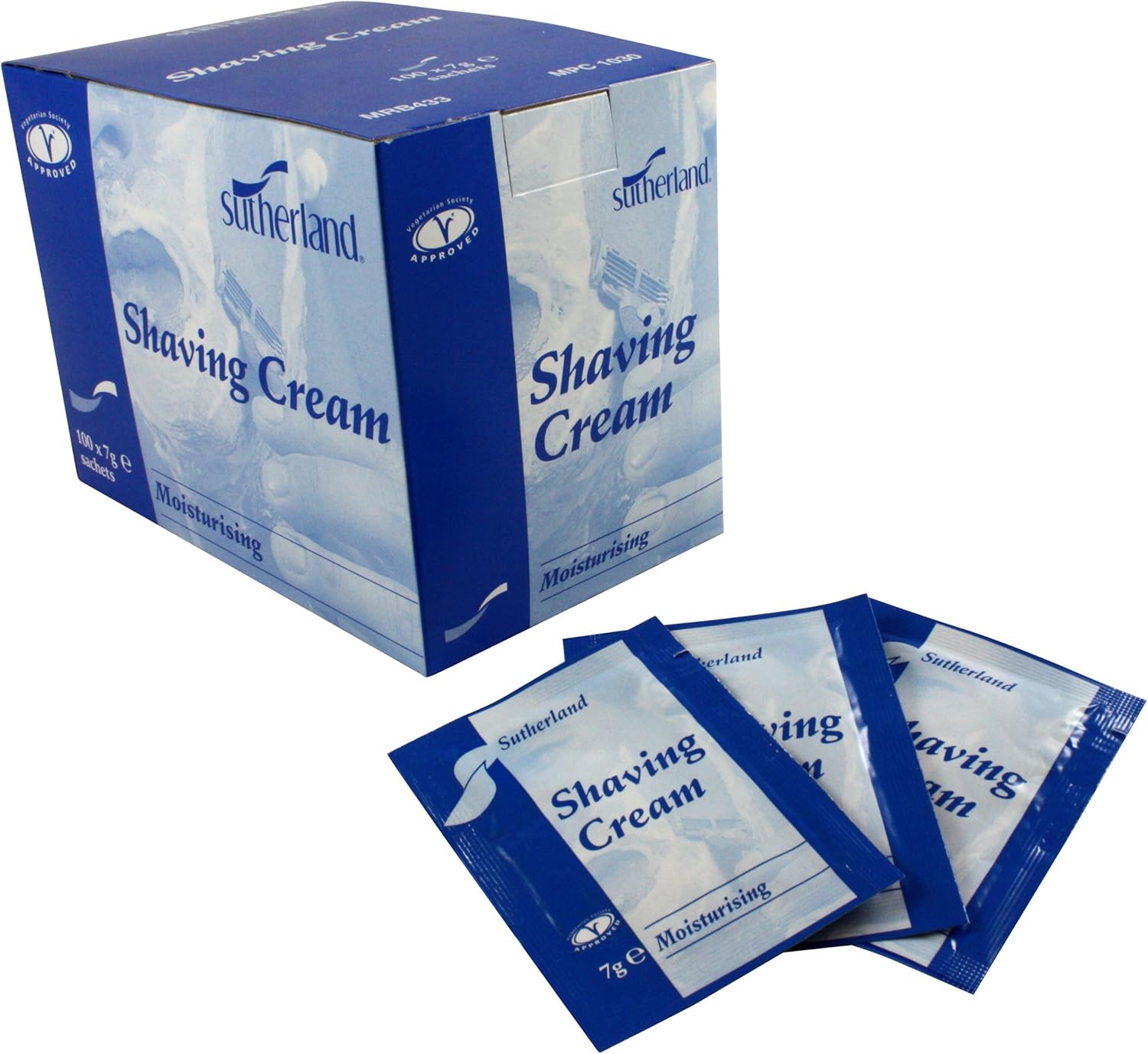 Sutherland Shaving Cream 100 X 7gm single use sachets Amazon.co.uk