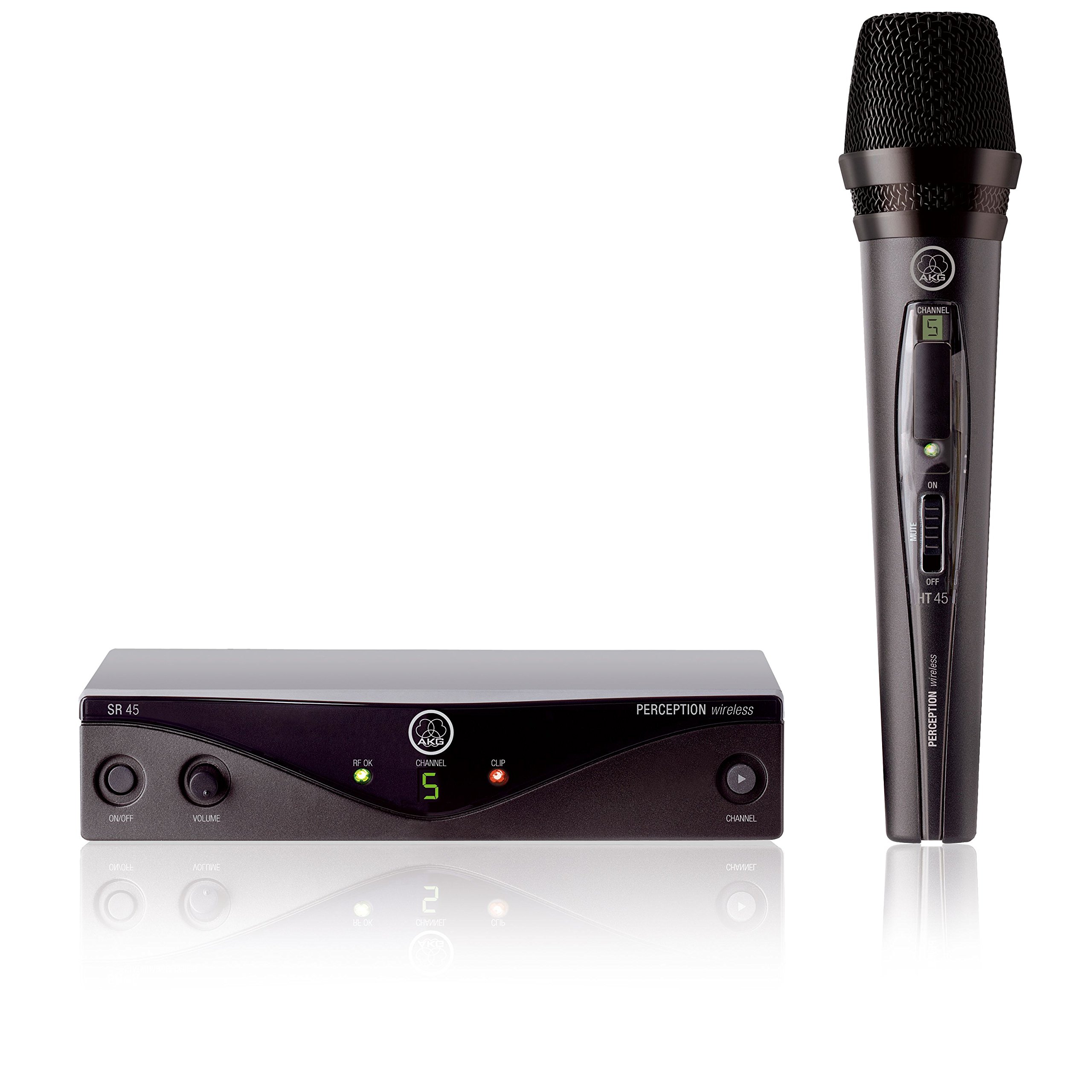 AKG WMS45 Perception Wireless Vocal Microphone System, ISM/CH70