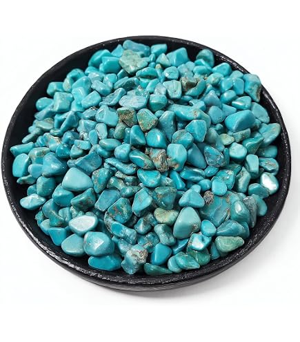 Pierre Howlite Turquoise Polie 20-25 Mm - Pierre De Lithothérapie, Chakras Gorge Et Cœur, Signe Gémeaux