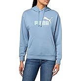 PUMA Women's Essentials Logo Fleece Hoodie (Available in Plus Sizes), Cool Blue AH25
