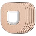 HONYOU 25Pack Omnipod 5 Overpatches Waterproof & Sweatproof, Pod Pals Omni Pod 5 Adhesive Overlay Hypoallergenic & Latex Free Omnipod 5 Adhesive Patches, Beige