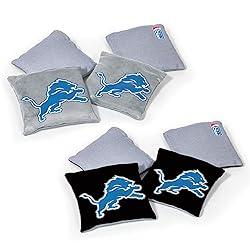 Wild Sports NFL Detroit Lions 8pk Dual Sided Bean