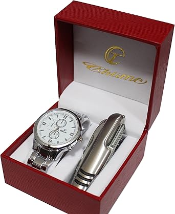 Regalo reloj Hombre y navaja suiza: Amazon.es: Relojes