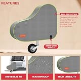 GadLane Caravan Hitch Cover 90cm x 62cm Waterproof Heavy Duty Nylon view 2