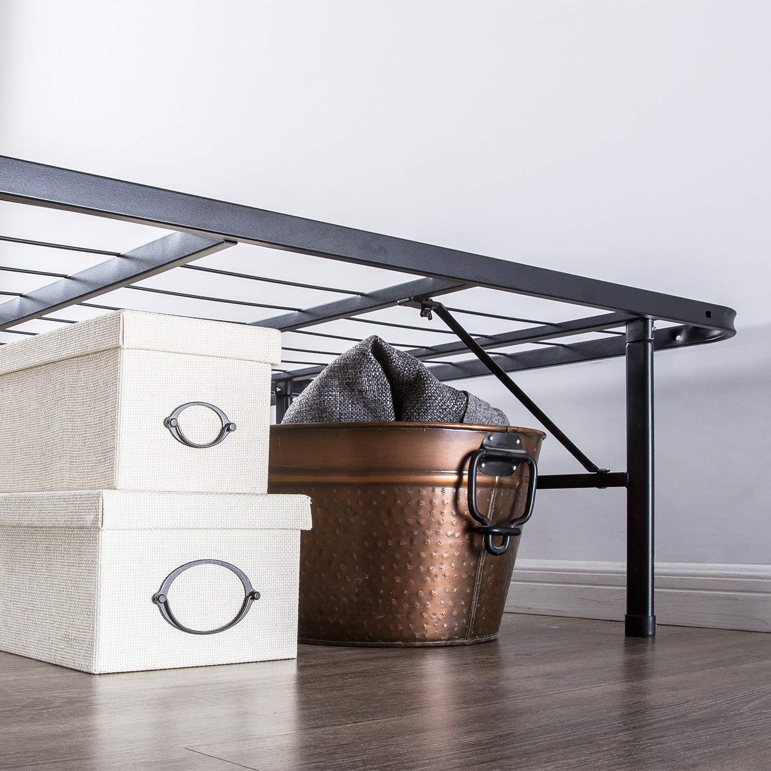 Best Price Mattress New Innovated Box Spring Metal Bed Frame, Queen