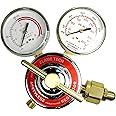 FlameTech HHAR-30-300 Heavy Duty Acetylene Regulator, CGA300, Harris Compatible, Tested in the USA