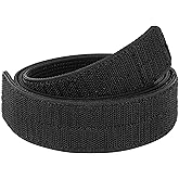 WOLF TACTICAL Hook Liner Inner for Duty & Battle Belt 1.5' Hook and Loop EDC Belt Accessories Black Inner