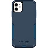 OtterBox iPhone 11 Commuter Series Case - Bespoke Way (Blazer Blue/Stormy SEAS Blue), Slim & Tough, Pocket-Friendly, with Por