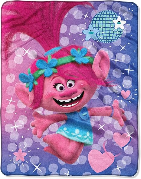 Trolls Plush Blanket 2025