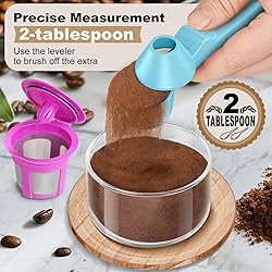 Coffee Scoop & Funnel for Reusable K Cup Refillable
