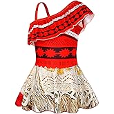 AmzBarley Girls One-Piece Swimwear Bathing Suit Kids Adventure Outfit Swimsuits Swimdress