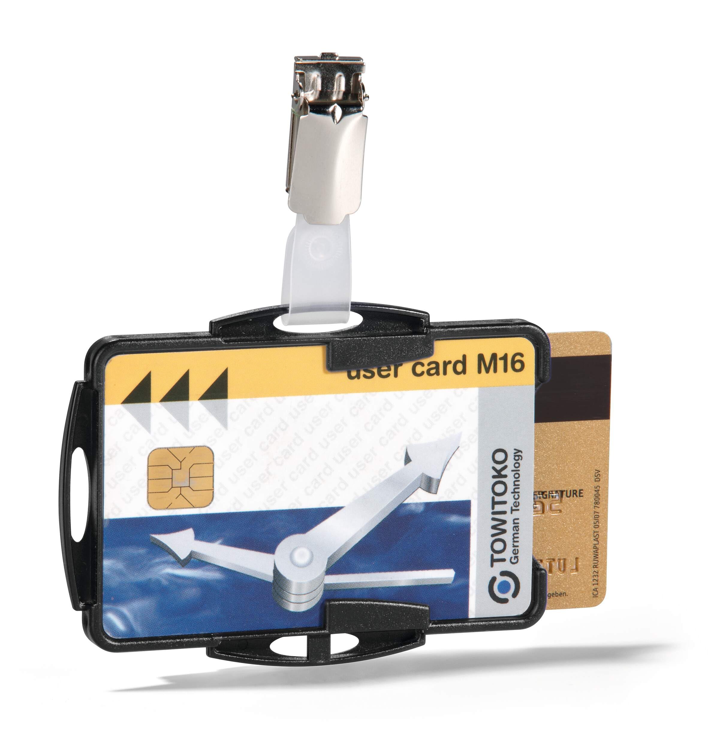 Durable DB80660 Dual Security Pass Holder