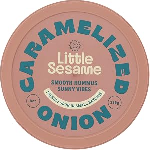 Little Sesame, Hummus Caramelized Onion, 8 Ounce