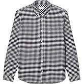 Lacoste Men's Regular Fit Stretch Plaid Shirt