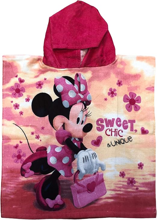 minnie mouse poncho towel