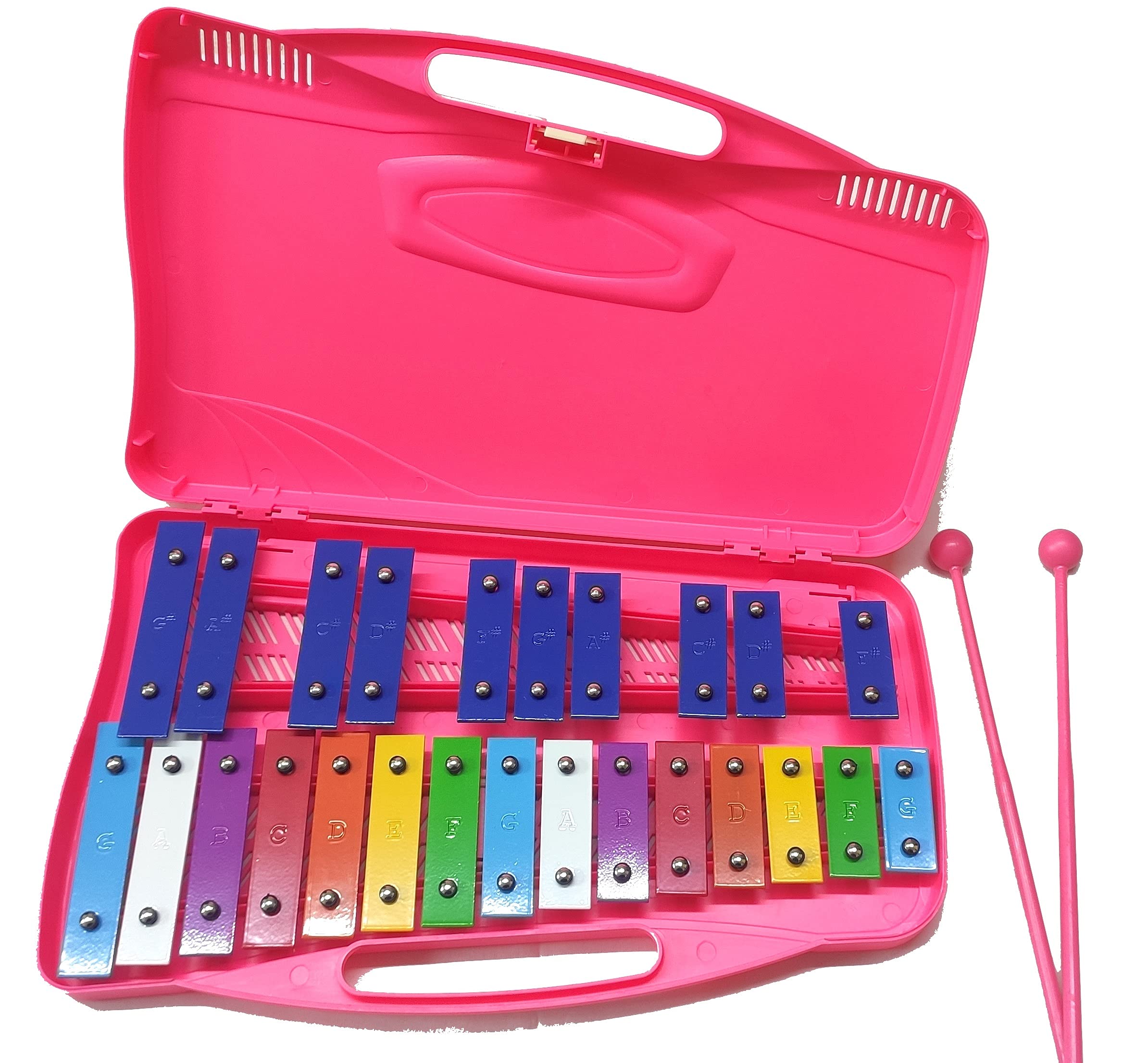 Alysée - MT25-C-PK 25 note chromatic metallophone - pink