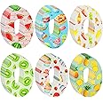Tatuo 24 Pieces G6 Adhesive Patches Compatible with Dexcom Adhesive Patches Waterproof Pre Cut Adhesive Patch with Split Backing(Fruit Snack Patterns)