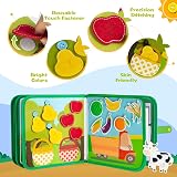 Quanquer Busy Board Book Montessori Farm 18-in-1 18M+ Toddler Toy view 5