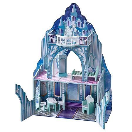 Teamson Kids Kinder Holz-Eisschloss Mädchen Puppenhaus Spielzeug TD-11800A