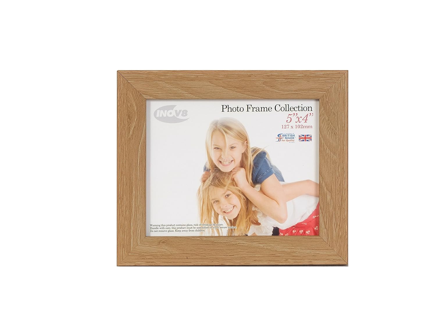 Inov8 Framing Inov8 British Made Picture/Photo Frame, 5x4 Inch, Lime