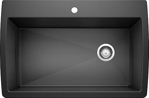 Blanco 440194 Diamond Super Single Silgranit Drop In Or Undermount