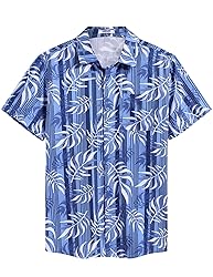 COOFANDY Mens Button Up Shirts Short Sleeve