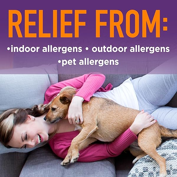 AMAZON BASIC CARE ALL DAY ALLERGY RELIEF, FEXOFENADINE HYDROCHLORIDE TABLETS, 180 MG, ANTIHISTAMINE, NON-DROWSY, 24-HOUR RELIEF, INDOOR & OUTDOOR ALLERGY, 30 COUNT
