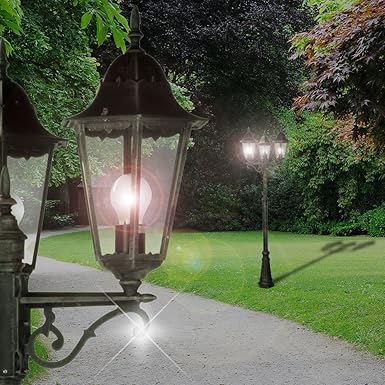 MIA Light Außen Kandelaber Leuchte/Grün/Mastleuchte Wegeleuchte