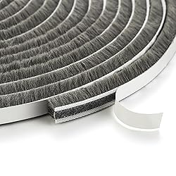 39 Ft Window Seal Strip, 0.2 x 0.35 Inch Sliding