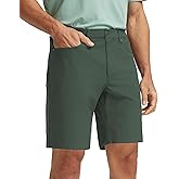 M MAELREG Golf Shorts Men 7" 9" Inseam Lightweight Quick Dry Stretch Flat Front Casual Moisture Wicking Mens Dress Shorts