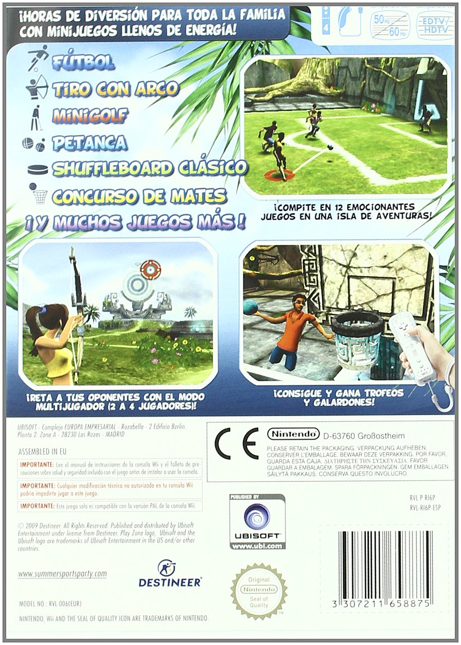 Zona de Juego: Summer Sports Party: Amazon.es: Videojuegos