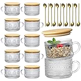 LANDNEOO 12pcs Set Irish Coffee Glasses, Vintage