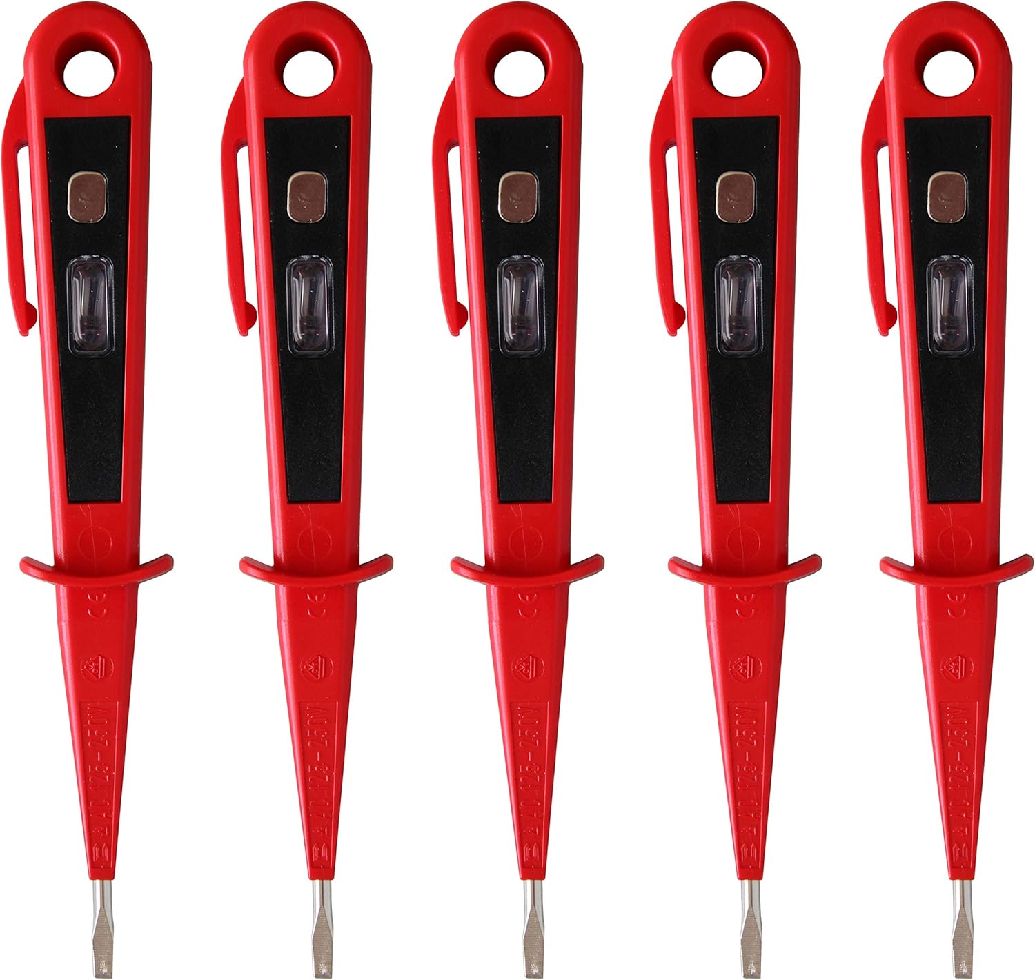 H+H Werkzeug 5 x 45300 VDE Euro Tester/Voltage Tester/Phase Tester up to 250 V GS Tested according to VDE 0680 Made in Germany