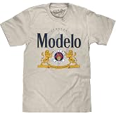 Tee Luv Men's Cerveza Modelo Beer T-Shirt
