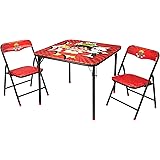 spiderman folding table and chair set