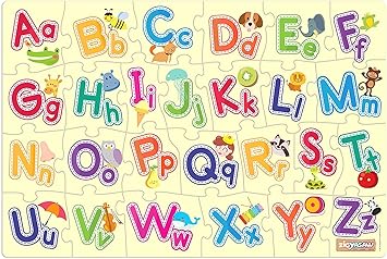 Zigyasaw English Alphabets - Premium Giant Puzzle (54 Pieces)