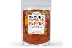 Unpretentious Cayenne Pepper Ground(2 lb), Spicy Flavor, Tacos, Soups, Sauces, Restaurant Quality