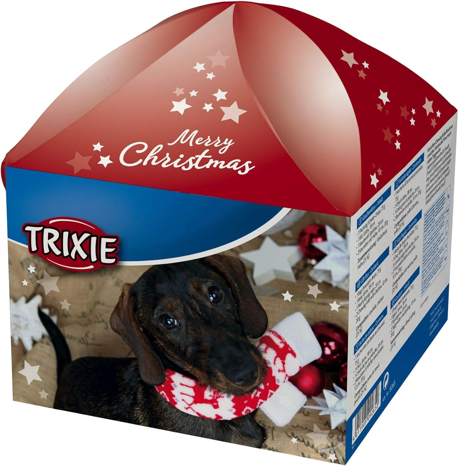 Trixie Xmas Caja de Regalo, para perros, 4 piezas: Amazon.es: Productos para mascotas