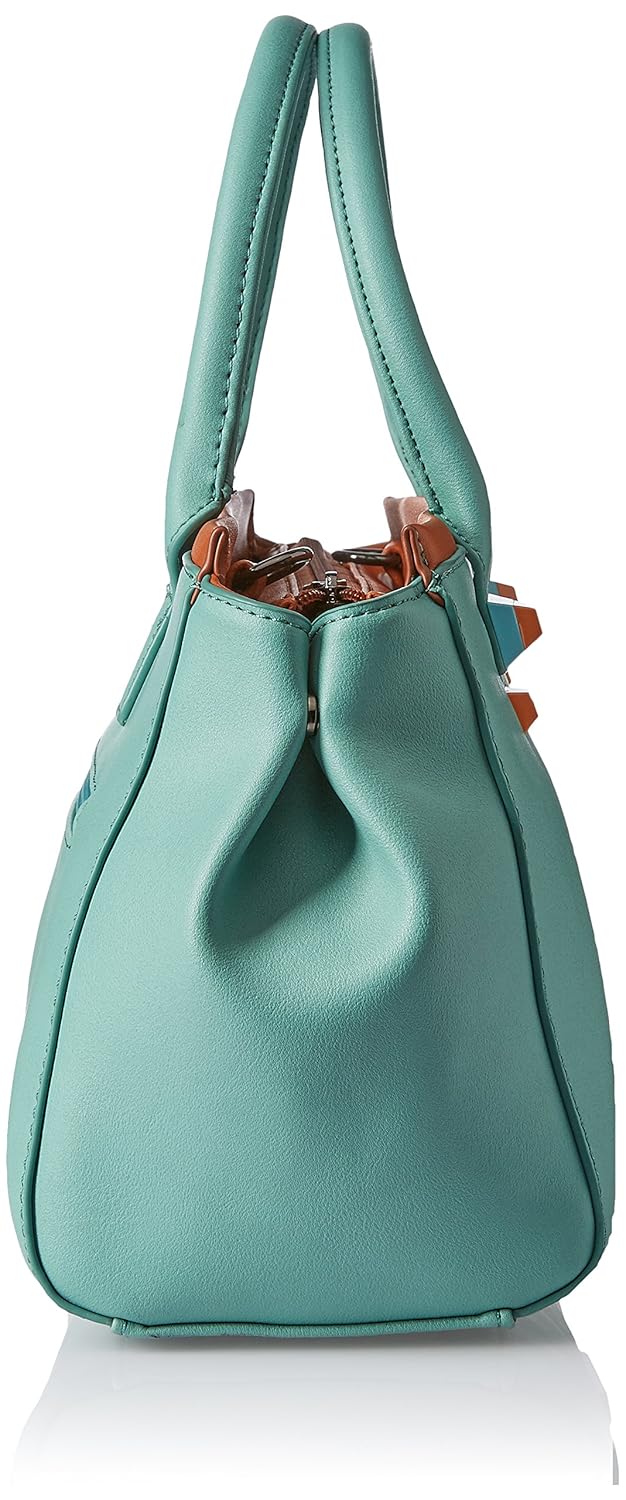 caprese women's satchel (aquamarine)