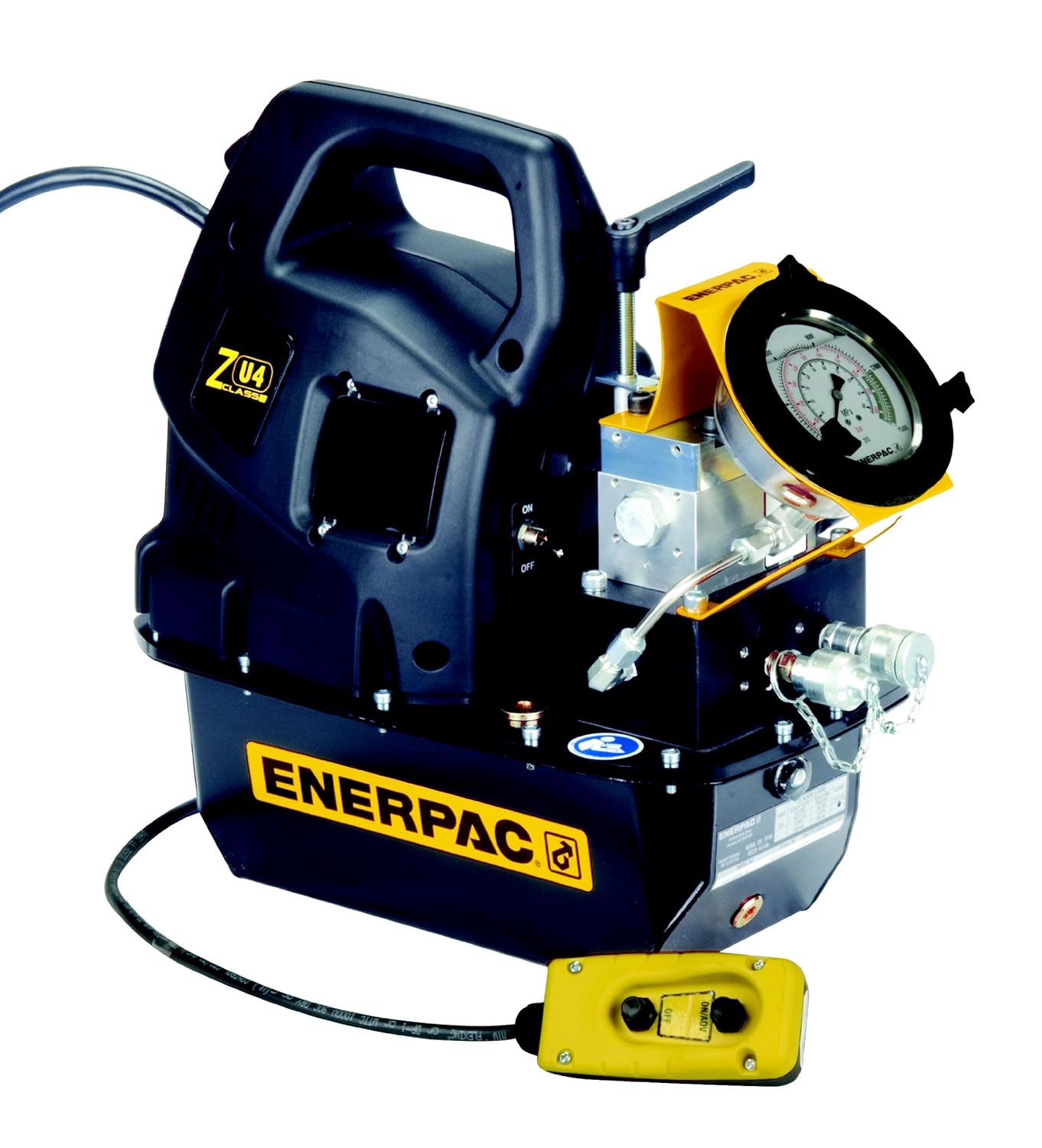 Enerpac ZU4204BEQ Classic Torque Wrench Pump with VE42Q Valve 230 Volts and 4 Liters Usable Oil